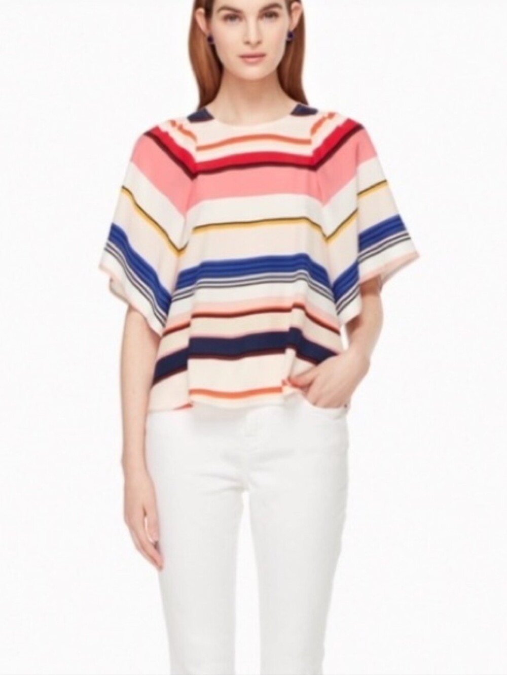 Kate Spade Multicolored Silk Blouse